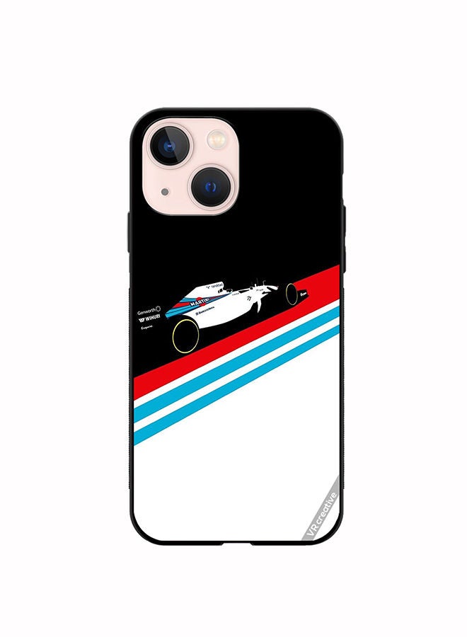 VR CREATIVE Protective Case Cover For Apple iPhone 14 Martini Formula 1 Design Multicolour  - Image 1