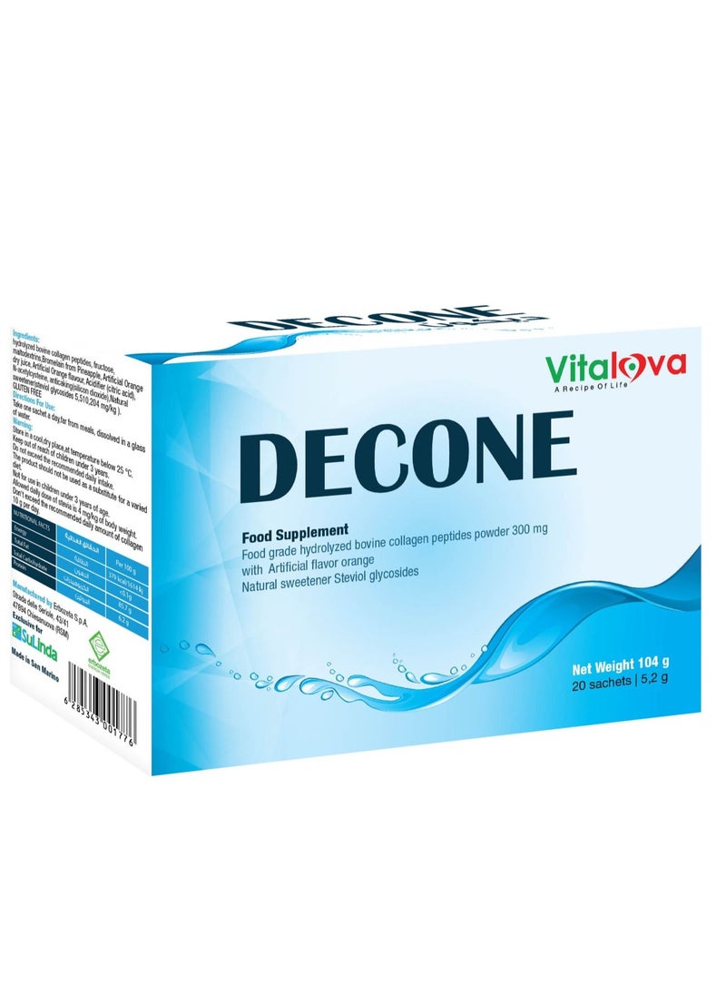 Decone Collagen with Bromelain - 20 Sachets - pzsku/Z221F8F6E5F3B3FDBDA5AZ/45/_/1690188081/77964e02-20d1-4084-92b0-6dc0547a9ded