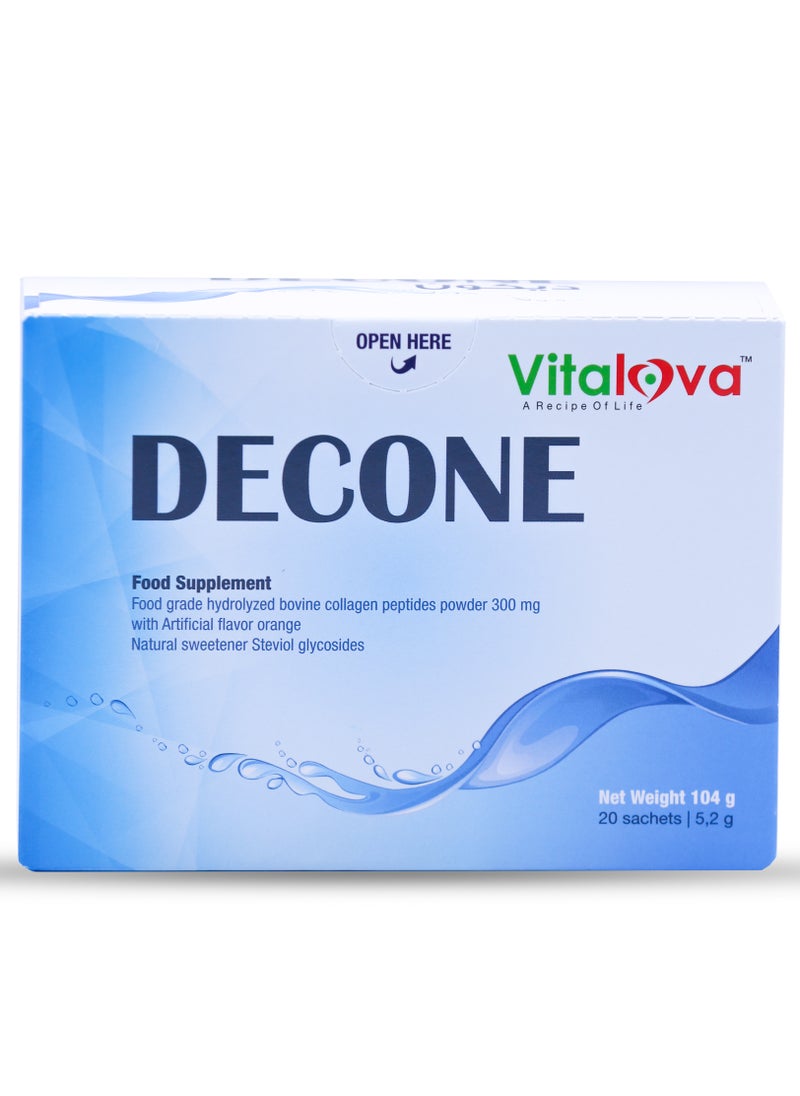 Decone Collagen with Bromelain - 20 Sachets - pzsku/Z221F8F6E5F3B3FDBDA5AZ/45/_/1734524854/f60a8cf7-2501-4446-bfb0-d0eac2e0d450