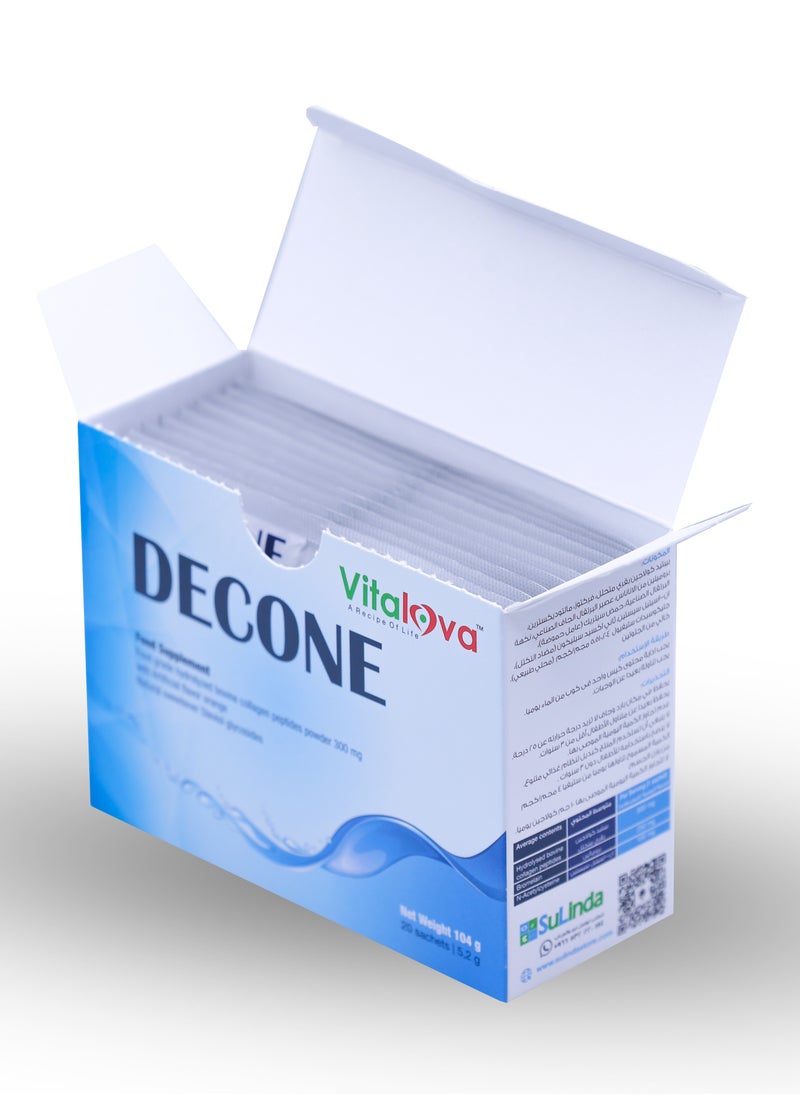 Sulinda - Decone Collagen with Bromelain - 20 Sachets - Image 1