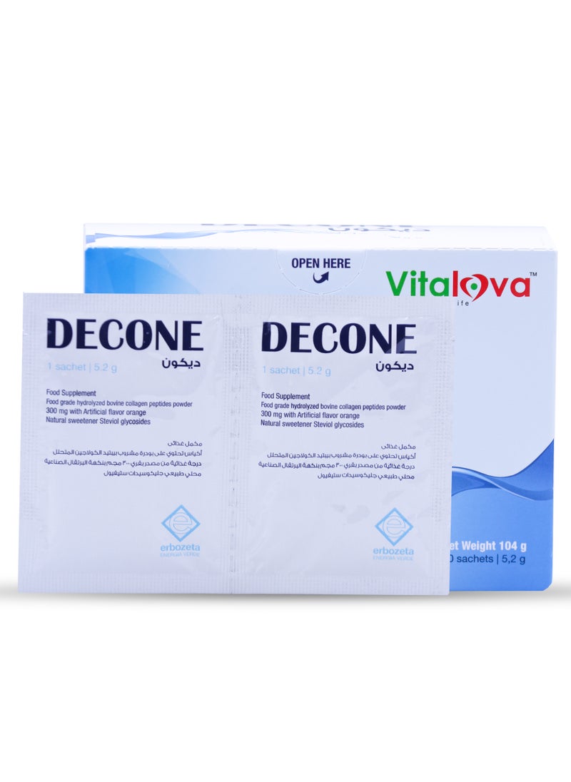 Decone Collagen with Bromelain - 20 Sachets - pzsku/Z221F8F6E5F3B3FDBDA5AZ/45/_/1734524925/59ad1e09-39f3-4461-9d54-f1e422870c1e