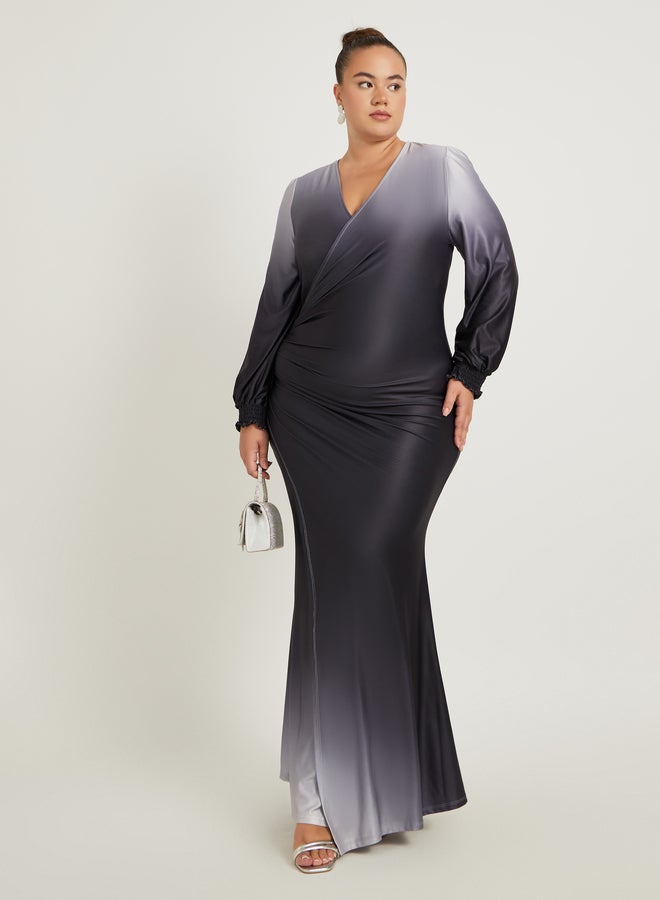 Styli Ombre Maxi Dress  - Image 2