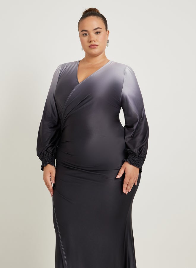 Styli Ombre Maxi Dress  - Image 3