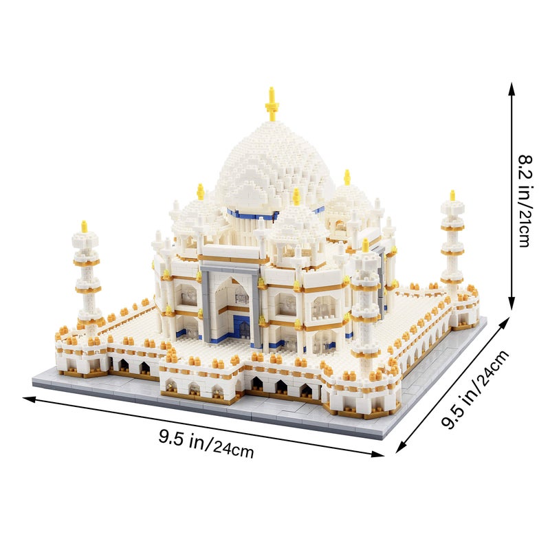 dOvOb Micro Mini Blocks Taj Mahal Building and Architecture Model Set,(4000Pieces) Toys Gifts for Kid and Adult - Image 5