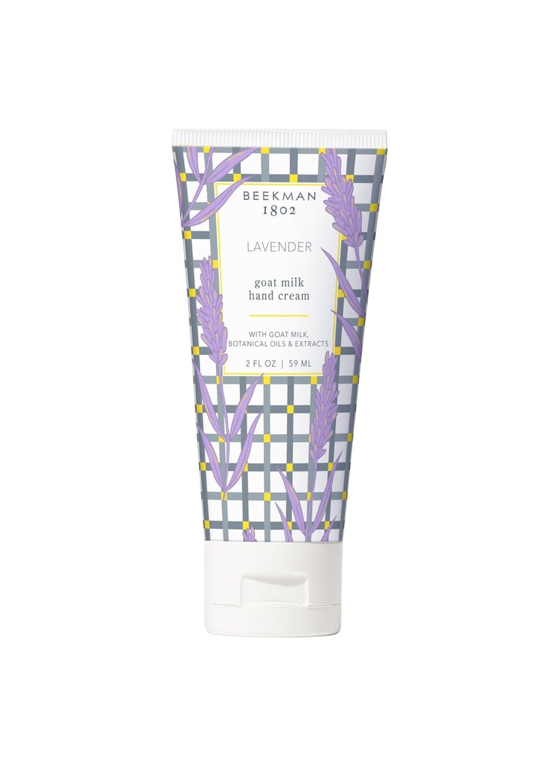 Beekman 1802 Beekman 1802 Pure Goat Milk Hand Cream  2 oz  Moisturizing Lotion for Dry Skin  AntiAging Hydration  Good for Sensitive Skin  Cruelty Free  Packaging May Vary 