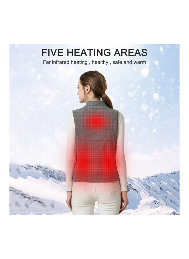 Unisex Heated Vest USB Charging Electric Warm Jacket - Image 5
