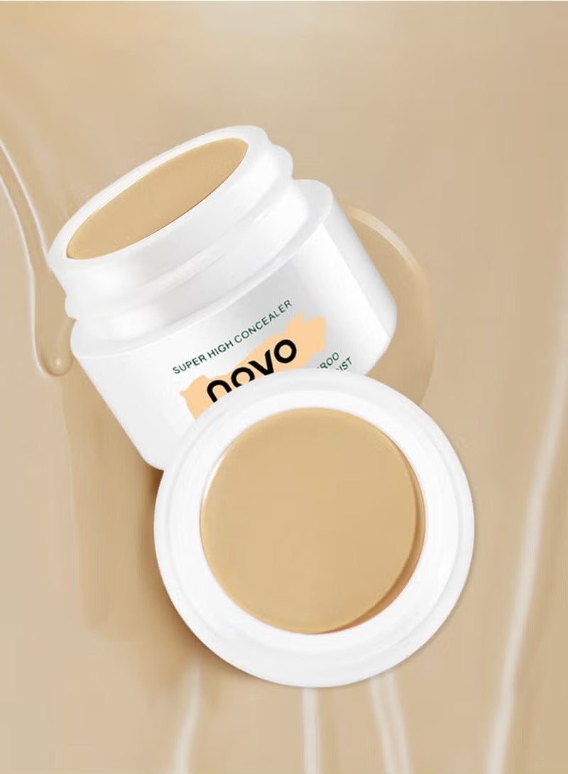 نوفو سوبر عالي الإخفاء، كامل التغطية غير التشحيم الإضاءة تحت إخفاء العين، خفيف الوزن طويل الأمد الترطيب أخف للمرأة، إنشاء طبيعي، نظيف 3D المظهر 12 ج - Image 3