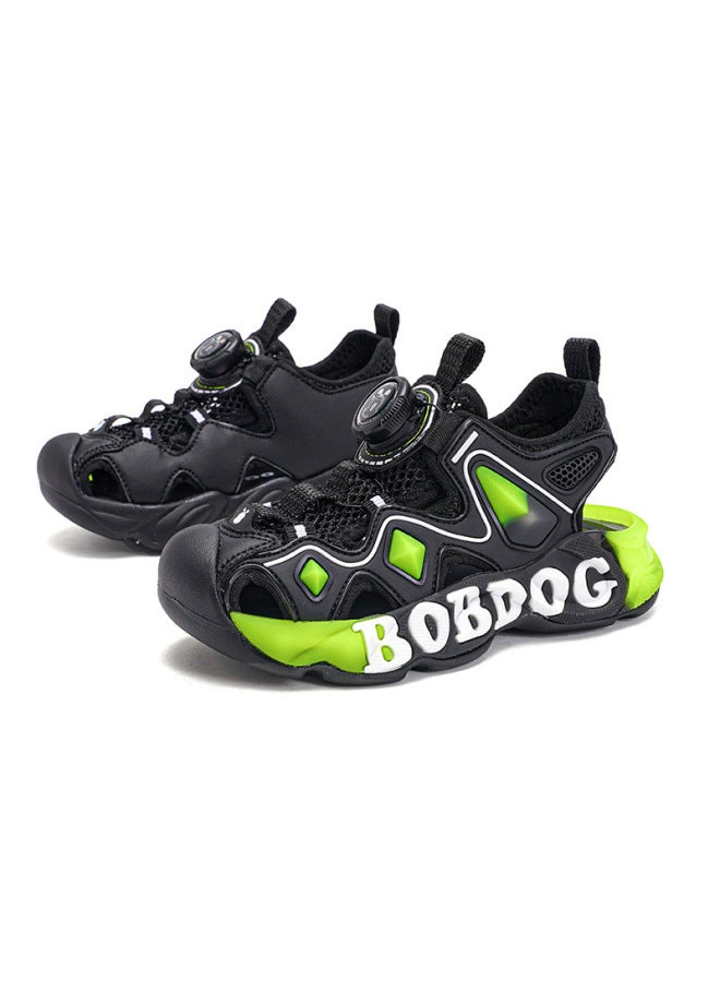 Baotou Non-slip Soft-soled Sandals Babu Dou New Kidsren's Shoes Boys' Medium And Large Kidsren's Sandals Summer Sports