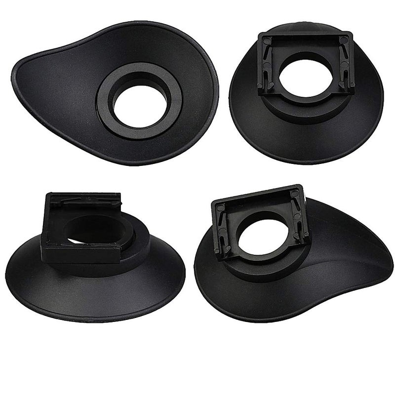 JJC Eyecup Eye Cup Eyepiece Viewfinder for Canon EOS 1DX Mark II / 1DX / 1Ds Mark III / 1D Mark IV III / 5D Mark IV / 5D Mark III / 5DM4 / 5DM3 / 5DS / 5DSR / 7D Mark II / 7D Replaces Canon Eyecup Eg - Image 4