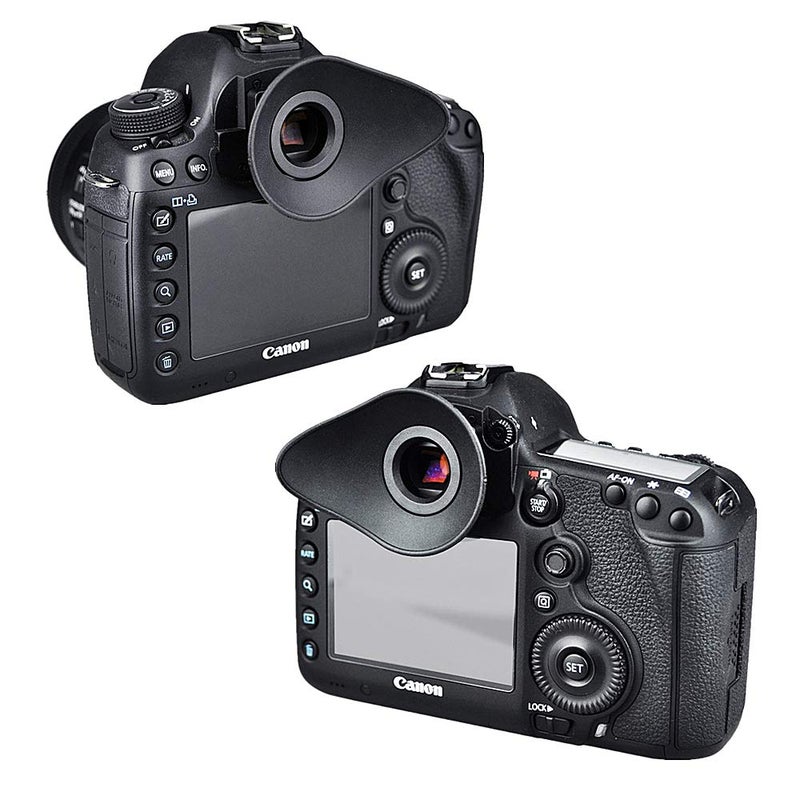 JJC Eyecup Eye Cup Eyepiece Viewfinder for Canon EOS 1DX Mark II / 1DX / 1Ds Mark III / 1D Mark IV III / 5D Mark IV / 5D Mark III / 5DM4 / 5DM3 / 5DS / 5DSR / 7D Mark II / 7D Replaces Canon Eyecup Eg - Image 3