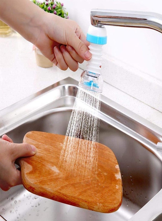 Carrot - 360 Degree Water Saving Faucet Adjustable Multiple Types Of Output Water Valve Splash Regulator Water Filter Tap Kitchen Accessories, Water Faucet Kitchen Tap, Standard - Image 5