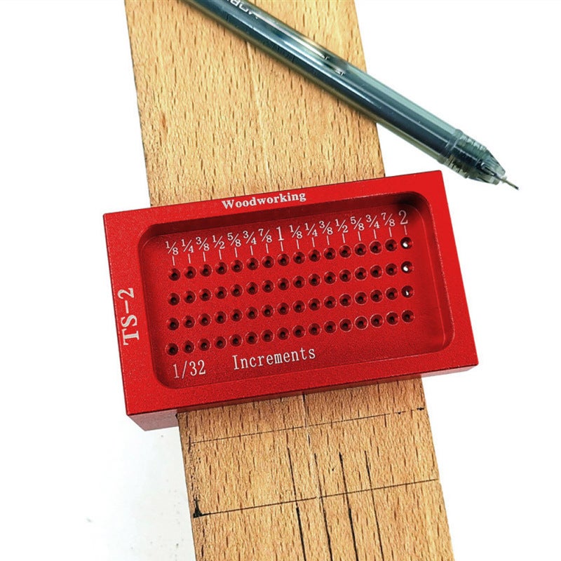Woodworking Scribing Tool: 2.68in Aluminum Alloy, Rust Corrosion Resistant, Accurate Scale - Precision Crafted, Compact Easy Handle for Woodworking Professionals & Hobbyists - Image 3