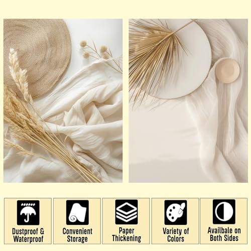 HomeArt 3 Sheet 2 in 1 Marble Product Photography Backdrop 3D Flat Lay Tabletop Double-Sided 20x29 Photo Background PVC Wrinkle Free for Small Products Food, Cosmetics Shoot (Pack of 3, FL - 014) - Image 5