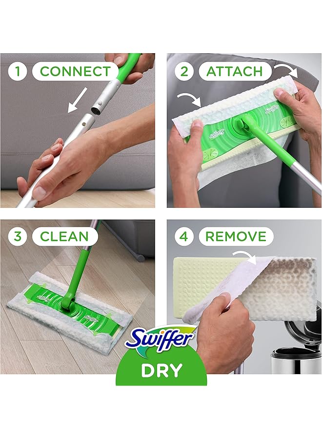 Swiffer Disposable Cloth Dry Sweeping Refills 16 Count - Image 4