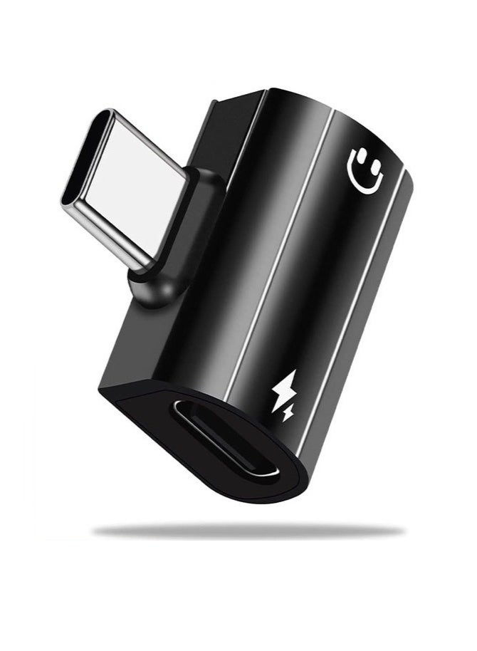 USB C to 3 5mm Headphone and Charger Adapter 2 in 1 USB C to 3 5mm Aux Headphone Jack with 60w Pd Fast Charging Dongle Compatible - Image 1