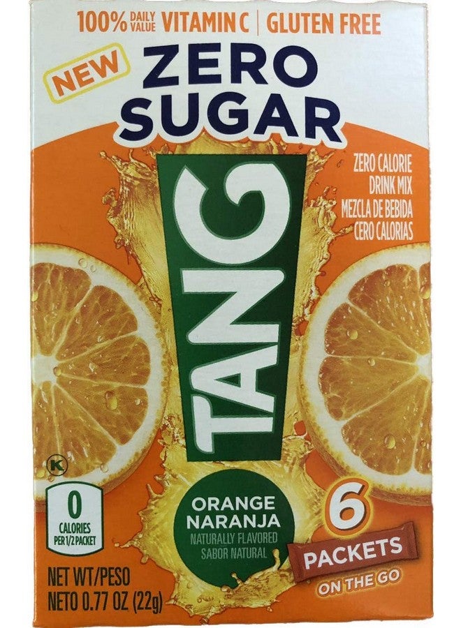 Tang تانغ في الطريق! مشروب فيتامين سي بنكهة البرتقال نارانجا 6 عبوات سهلة الفتح (عبوة من 4)