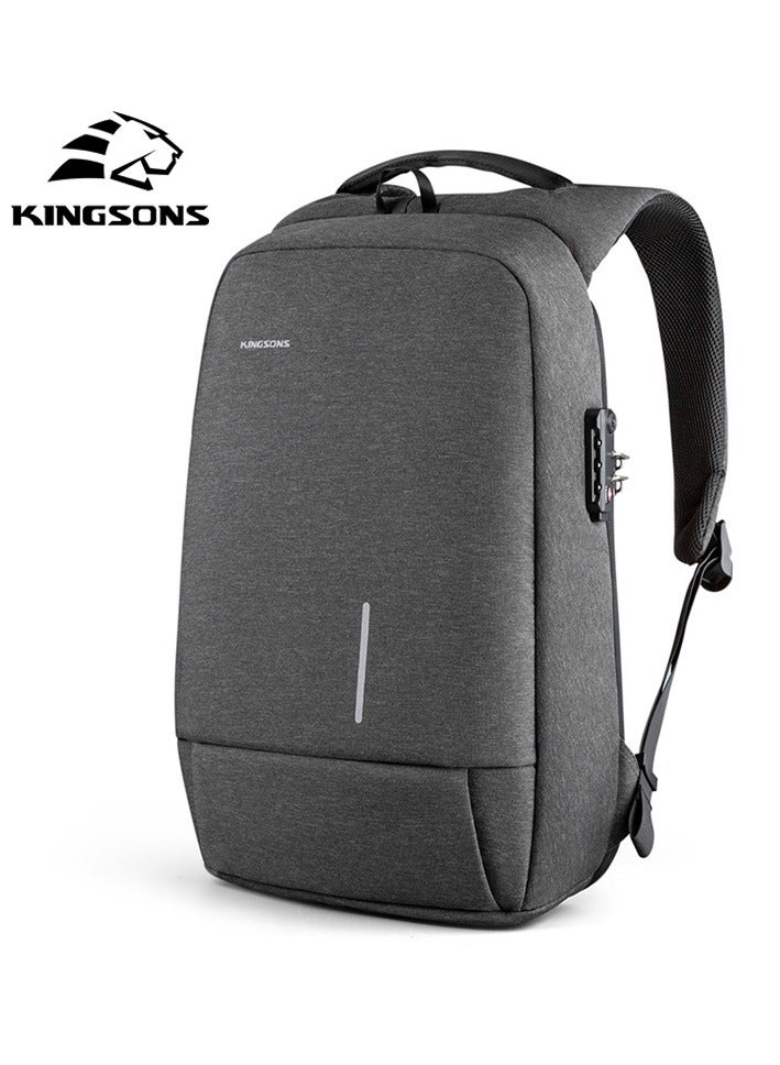 kingsons USB Charging Travel Backpack 15 inches+ password lock - Image 1