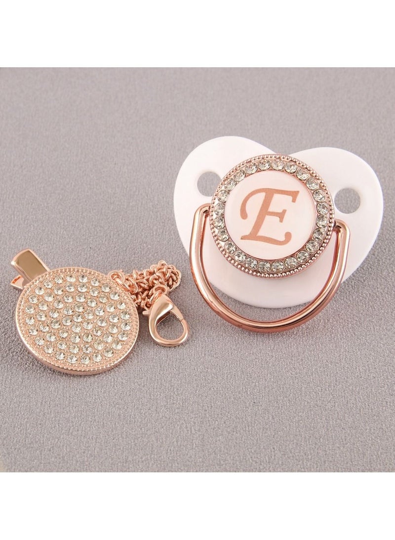 Loquat مصاصة أبجدية للأطفال بتصميم ألماس لامع