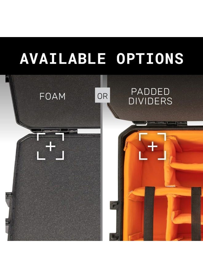 Pelican حافظة فولت - v525 مع رغوة لكاميرا، طائرة مسيرة، معدات، إلكترونيات، أدوات، والمزيد (أسود) - Image 5