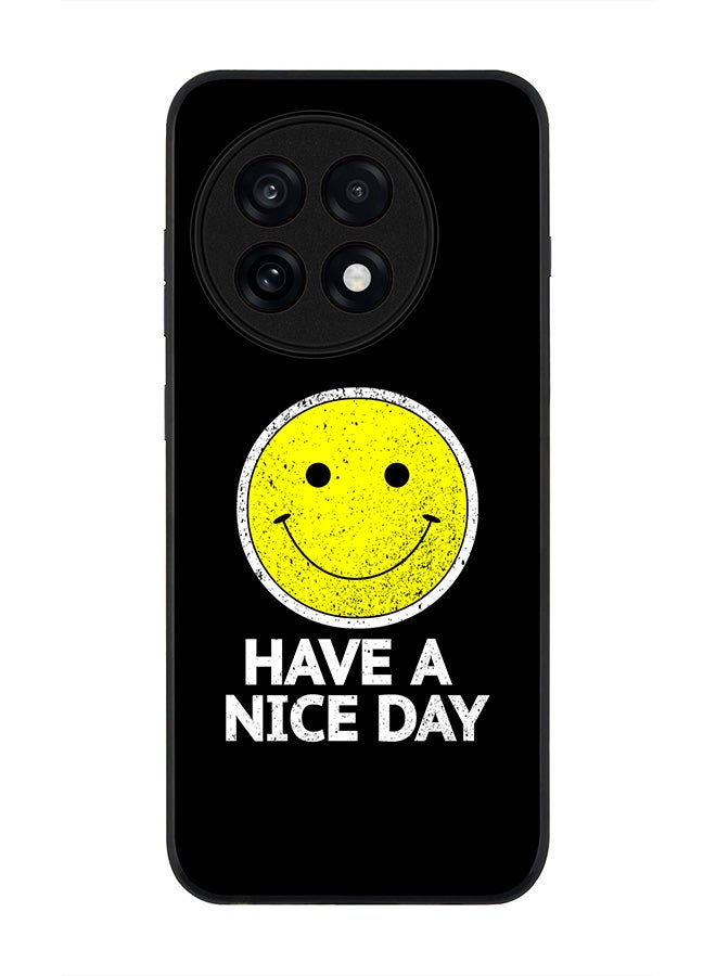 Stylizedd For OnePlus 13R / Ace 5 Pro Case,Slim fit Camera Protection, Shockproof Thin Phone cover  - Have a nice day