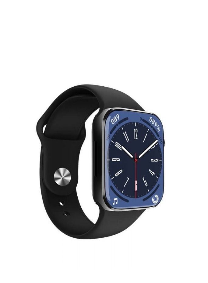 AROAQ HW8 MAX 1.99 Inch Full Touch HD Screen Wireless Charging Smartwatch - Image 1