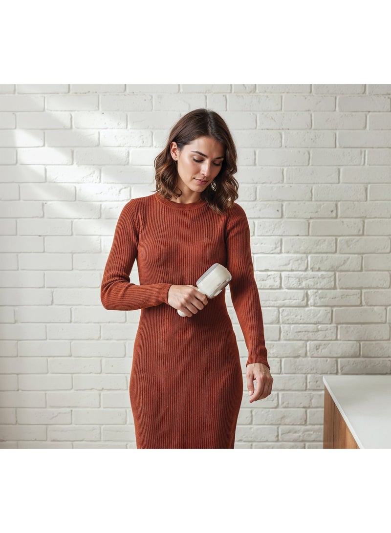 بورودو جهاز إزالة الوبر 2 في 1 مع 6 شفرات، مستويين للسرعة، بطارية قابلة للشحن 600 مللي أمبير، وقت تشغيل 90 دقيقة، مفتاح تحكم - Image 3