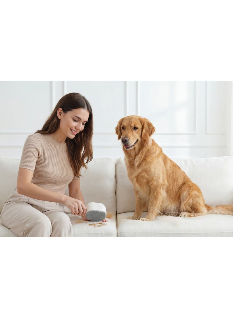 بورودو جهاز إزالة الوبر 2 في 1 مع 6 شفرات، مستويين للسرعة، بطارية قابلة للشحن 600 مللي أمبير، وقت تشغيل 90 دقيقة، مفتاح تحكم - Image 4