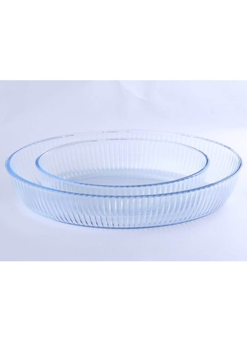 Hic - 2-Piece oval Oven Trays Set - Image 1