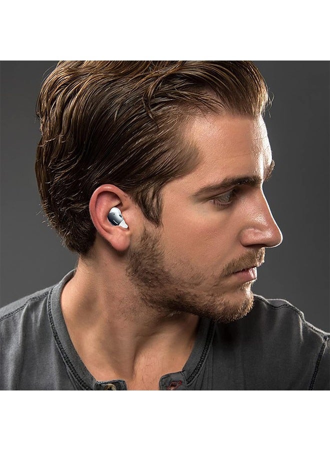 8 Pairs Ear Tips for Galaxy Buds Live, Silicone Covers Eartips Accessories Compatible with Samsung Galaxy Bud Live Anti-Slip Ear Tip Cover Wing - Image 3