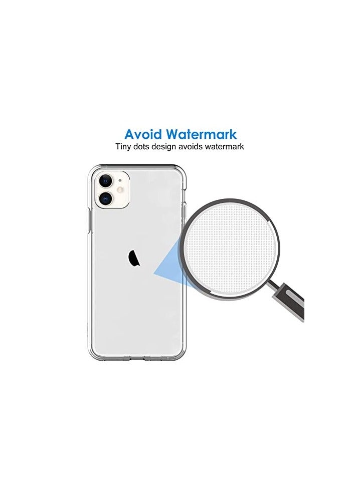 JETech Magnetic Case for iPhone 11 6.1-Inch Compatible with MagSafe Wireless Charging, Shockproof Phone Bumper Cover, Anti-Scratch Clear Back (Clear) - Image 3