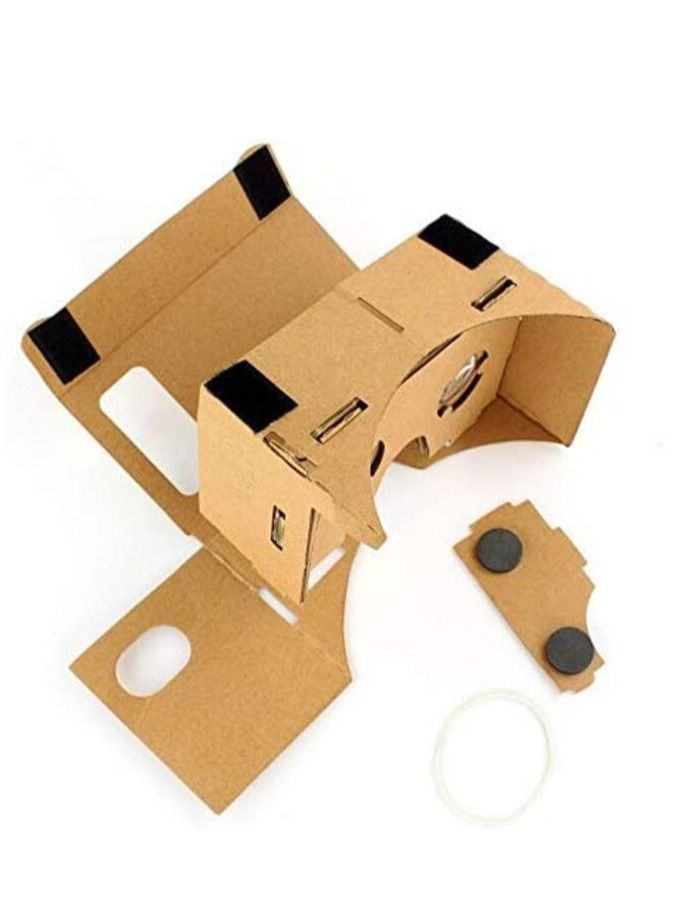 NTECH Cardboard Quality 3D VR Virtual Reality Glasses For Google Nexus 4 5 Samsung - Image 1