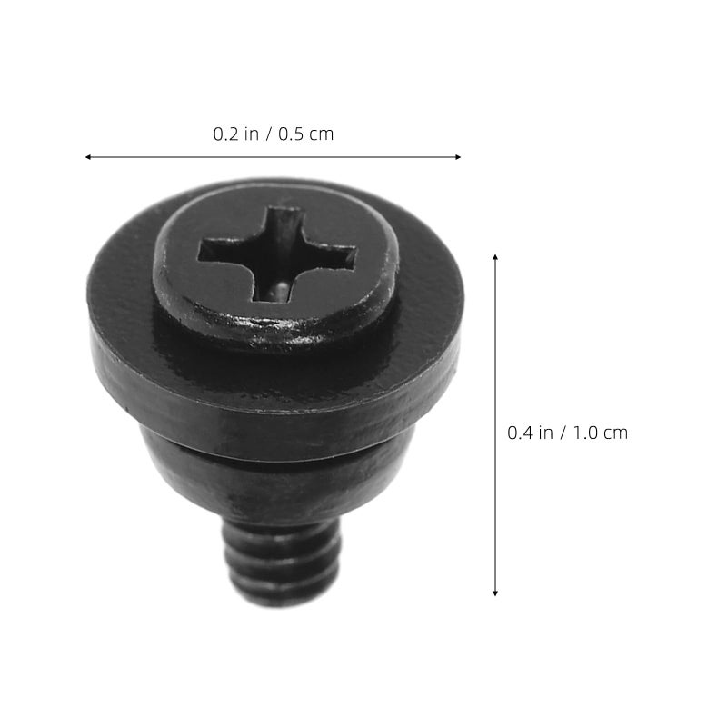 Iron Hard Drive Screws 3 5 Inch 10pcs Shock Absorption for PC Case and Mechanical Drive Mounting - Image 3