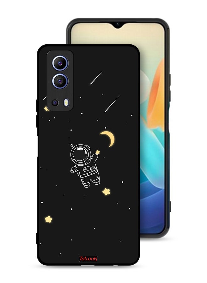 Tolwak Vivo Y72 5G Protective Case Cover Astronaut Art Clip - Image 1