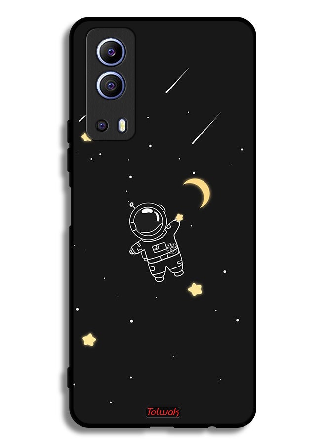 Tolwak Vivo Y72 5G Protective Case Cover Astronaut Art Clip - Image 2