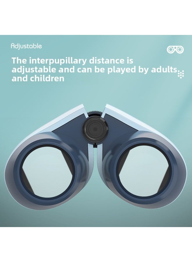 Children's Telescope Outdoor Portable Binocular Optical High-power HD Student Handheld High-end Science And Education Toys-Color:8631 * Jungle Green - Image 3