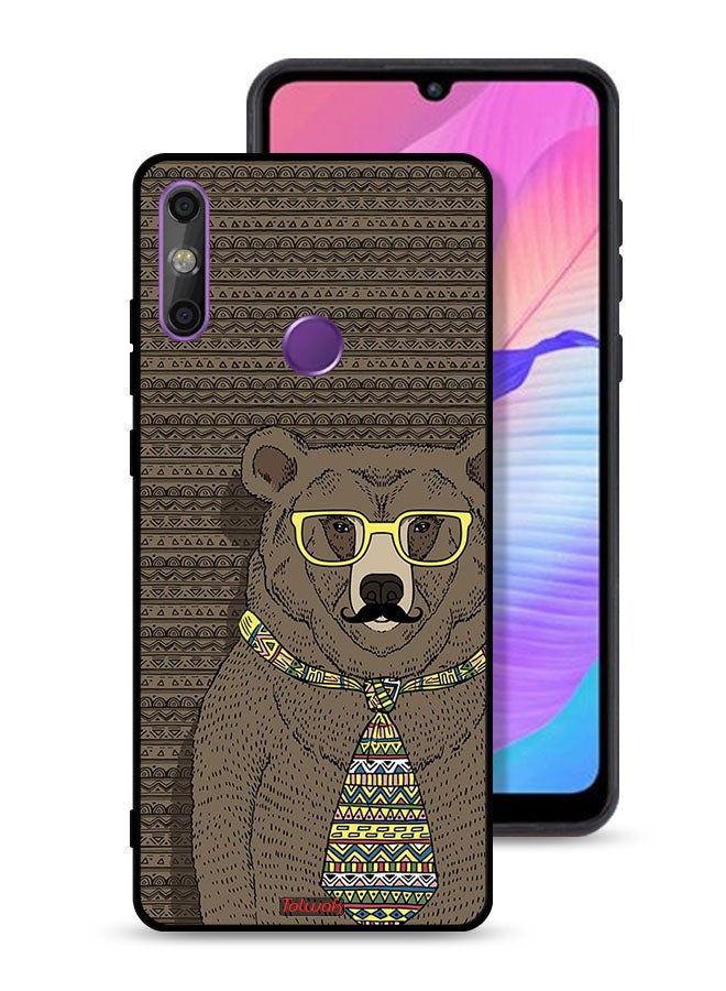 Tolwak Huawei Enjoy 20e Protective Case Cover Mr Wolf - Image 1