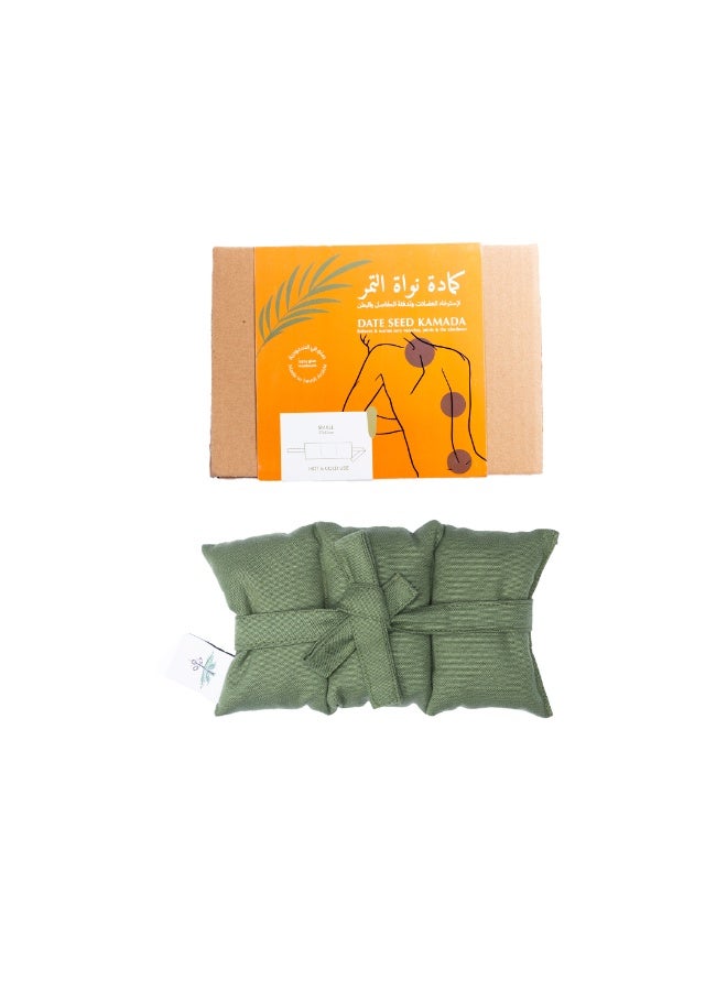 Date Oil Date Seed Heating Pad (Kamada) - Small - Image 2