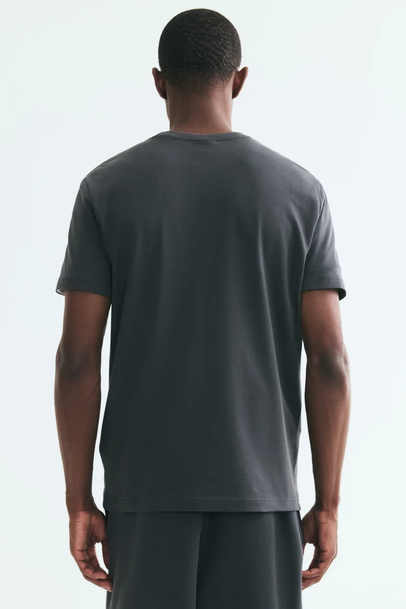 H&M  Round-neck T-shirt Slim fit for Men | Best Price UAE