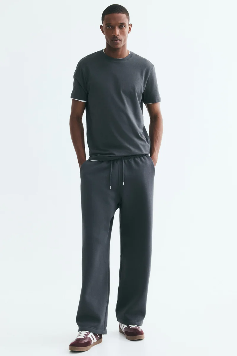 H&M  Round-neck T-shirt Slim fit for Men | Best Price UAE