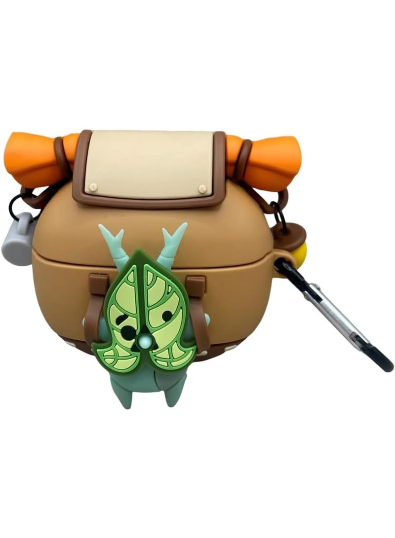 SOLARAE Silicone Case Cover for Bose Ultra Open Earbuds, Shockproof Full Protective Korok Case with Carabiner, Anime Silicone Yamaha Protective Cover for Bose Ultra Open - Image 1