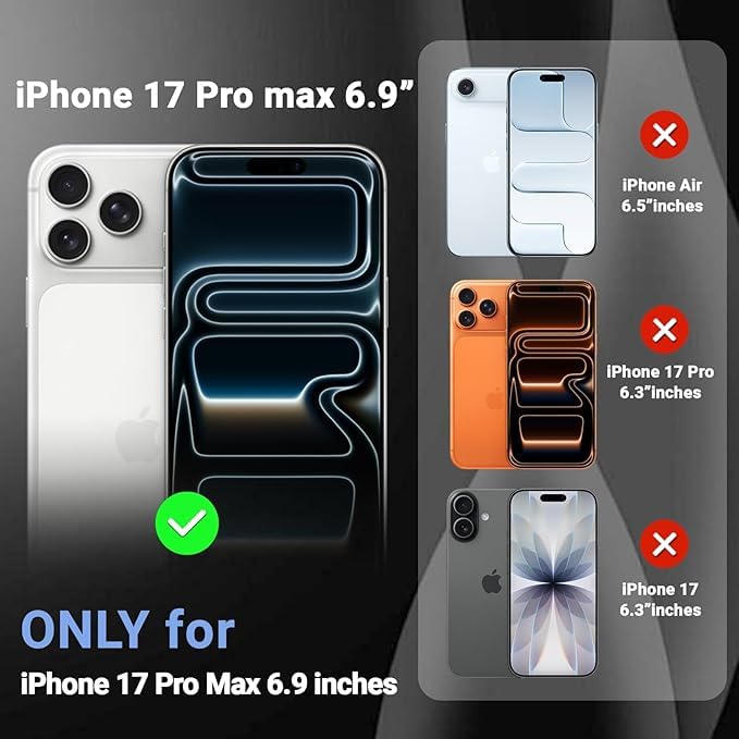 DIZORO Compatible for (iPhone 17 Pro Max Case) Slim Liquid Silicone Case 3 Layers Full Covered Soft Gel Rubber Phone Case Protective Cover - Natural Titanium - Image 2