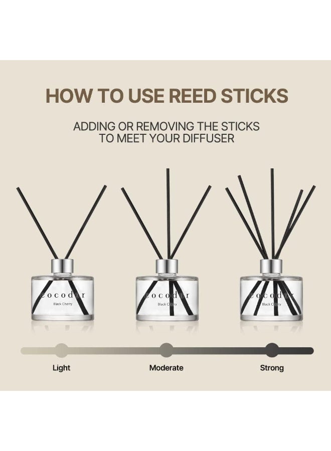 كوكودور موزّع روائح بالأعواد من كوكودور سيغنتشر / عطر الورد / 6.7 أونصة (200 مل) / عبوة واحدة / موزّع بالأعواد، مجموعة موزّع أعواد، موزّع زيت عطري وأعواد ناشرة، ديكور للمنزل والمكتب، معطر وهدايا - Image 4