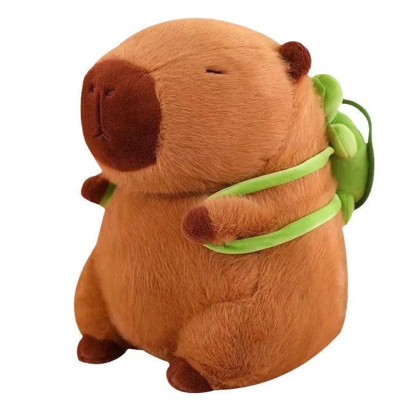 Y&D Hot 20-50cm Cute Top Hat Kapibara Plush Toy – Stuffed Animal Capybara Guinea Pig Hybrid for Birthday Party Decoration, Creative Funny Gift for Kids & Adults - Image 2