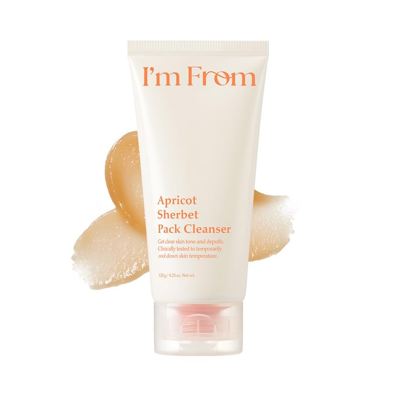 I'M FROM Apricot Sherbet Pack Cleanser 120G - Image 1