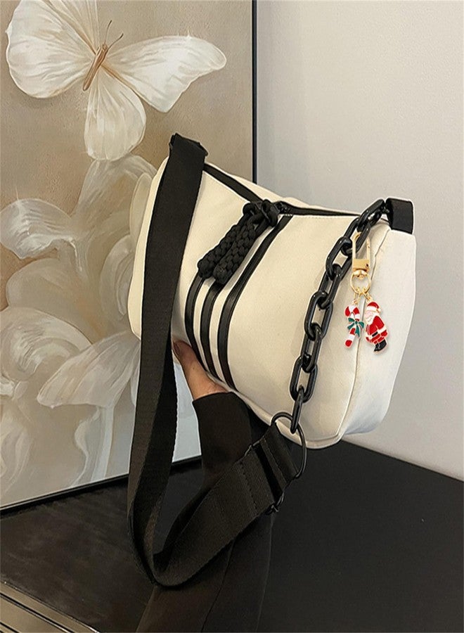 RLHRNDE 24 Pcs Christmas Keychain Set for Women Men Charm Keychain Bags Lanyards Xmas Jewelry Gifts (24 PCS) - Image 5