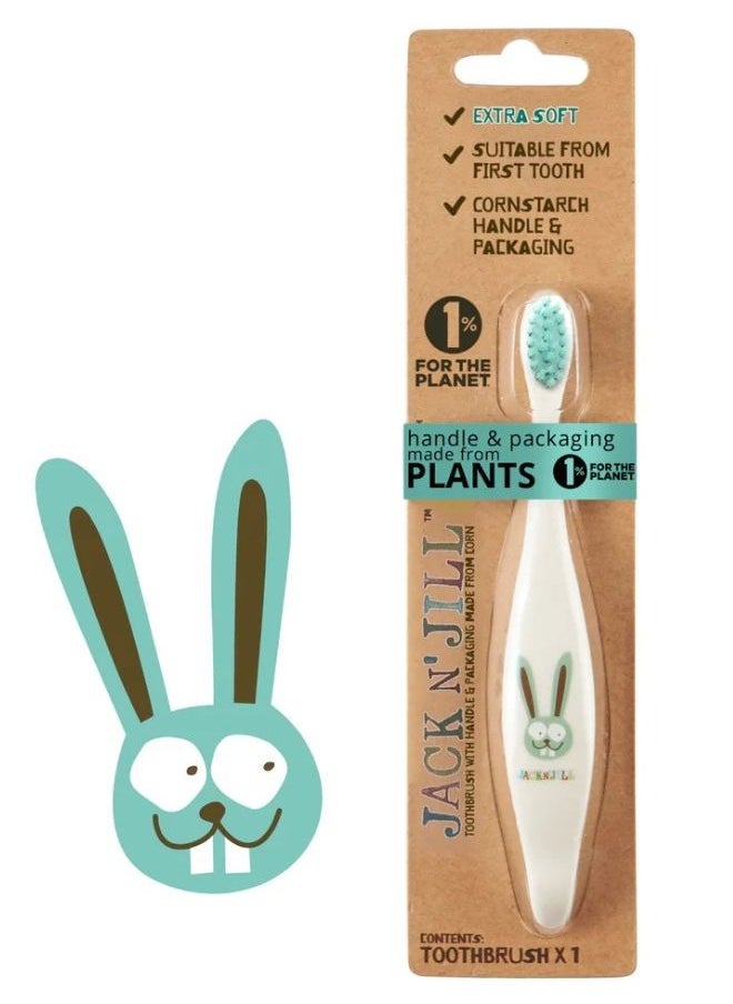 Kids Bio Toothbrush - BUNNY, Suitable from First Tooth - pzsku/Z2221C5B3562F59023A6CZ/45/_/1708273497/6151d5a1-73b1-48f7-a429-6e9ec7ec42ec