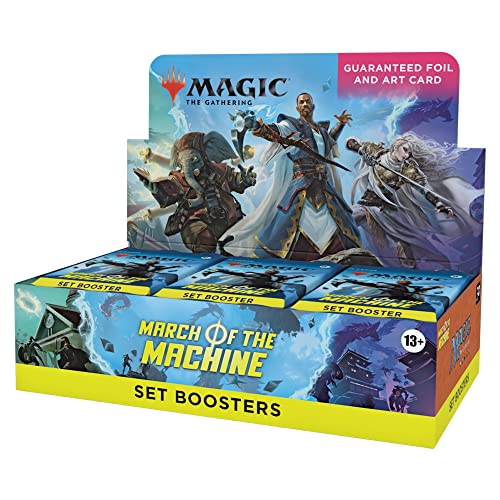 Magic The Gathering March of The Machine Set Booster Box 30 Packs 360 Magic Cards - Image 1