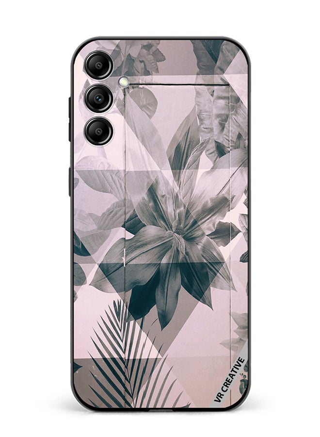 VR CREATIVE Protective Case Cover For Samsung Galaxy M14 Symmetric Flore Design Multicolour - Image 1