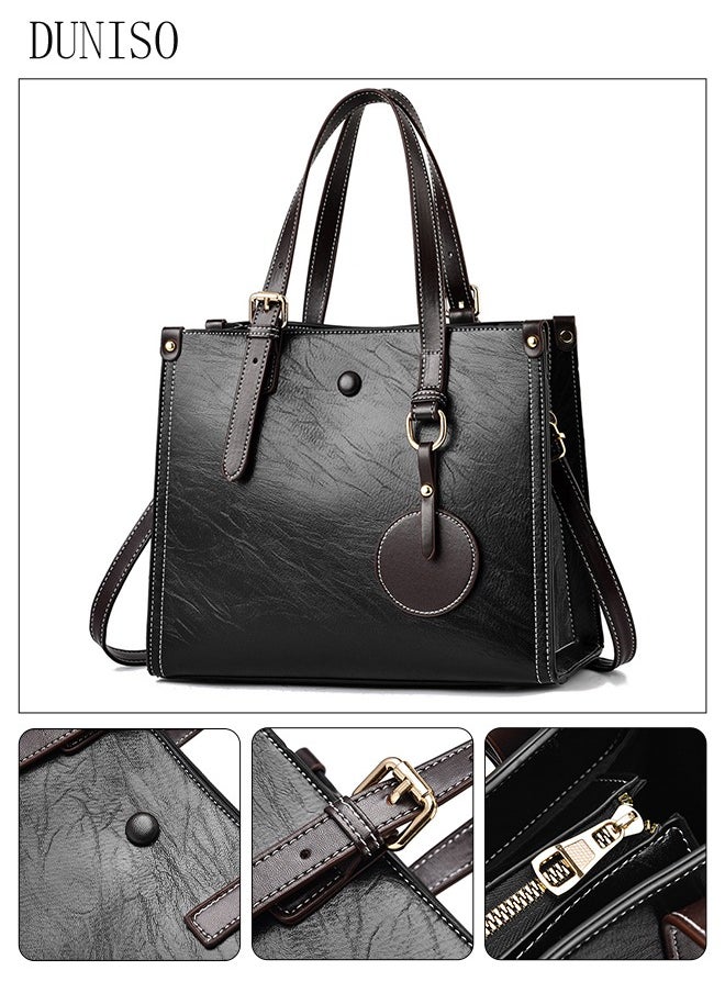 DUNISO - Womens Elegant  Purses and Handbags Shoulder Bag Ladies Designer Satchel Messenger Tote Bag Crossbody Bag - Image 1