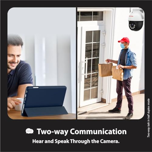 CP PLUS كاميرا CCTV خارجية CP PLUS بدقة 3MP للمنزل | كاميرا أمان لاسلكية تعتمد على شريحة 4G | تقنية CTC Cyber Secure | كشف البشر | تنبيهات الحركة | رؤية ليلية بالأشعة تحت الحمراء حتى 30 متر | تسجيل بطاقة SD | EZ-S35T - Image 4